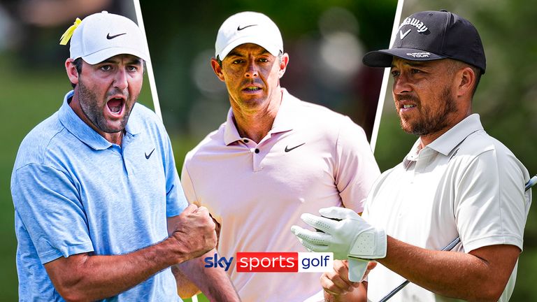 Rory Mcllroy, Scottie Scheffler and Xander Schauffele will play together at the US Open