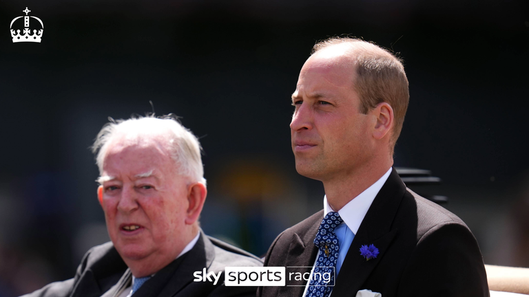 Prince William joined the Royal procession on day two at Royal Ascot
