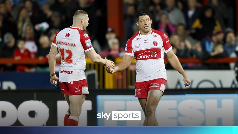 Jon Wilkin was full of praise for Ryan Hall after the Hull KR winger broke the Super League try record in their win over Huddersfield.