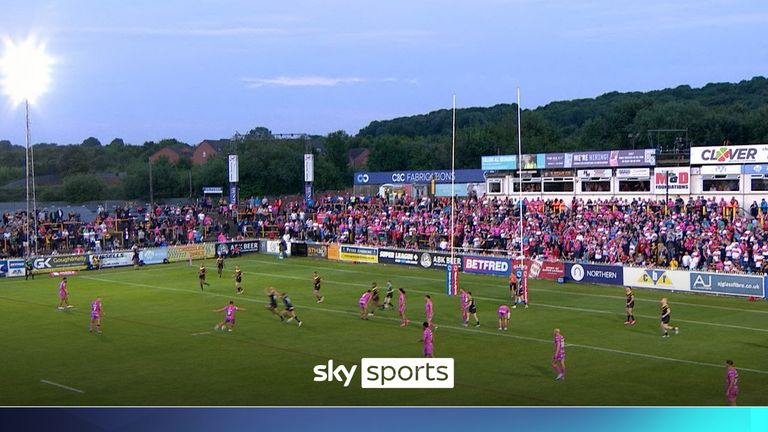 Hull KR edged past Castleford in the Super League thanks to Davy Litten's late drop goal.