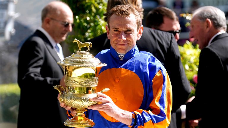 Ryan Moore has overtaken Frankie Dettori