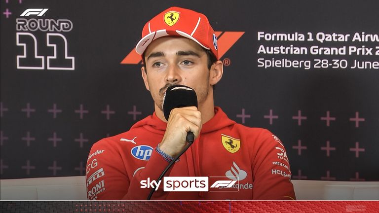 Charles Leclerc revealed he and teammate Carlos Sainz had cleared the air after tensions from their clash at the Spanish Grand Prix.