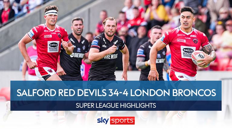 SALFORD RED DEVILS AND LONDON BRONCOS