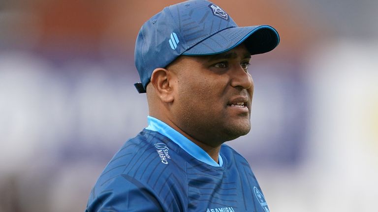 Northamptonshire Steelbacks v Derbyshire Falcons - Vitality Blast T20 - The County Ground
Derbyshire Falcons' Samit Patel during the Vitality Blast T20 match at The County Ground, Northampton. Picture date: Thursday May 30, 2024.