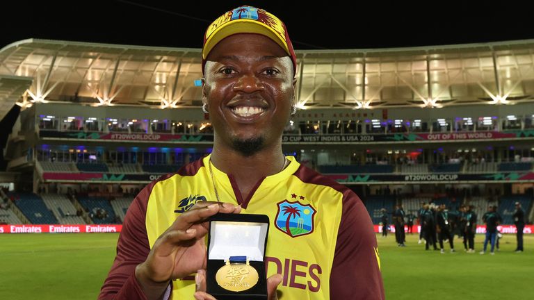 West Indies' Sherfane Rutherford (Getty Images)