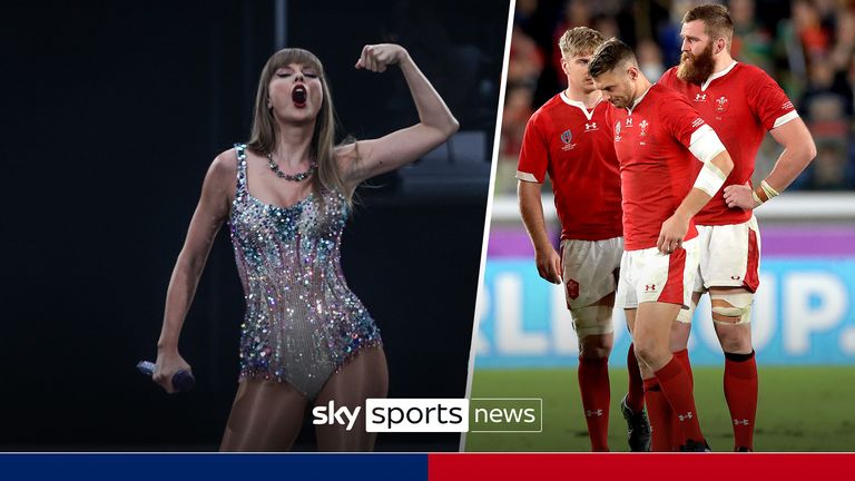 Sky Sports explains how Taylor Swift has forced Wales to move their match against South Africa to Twickenham...
