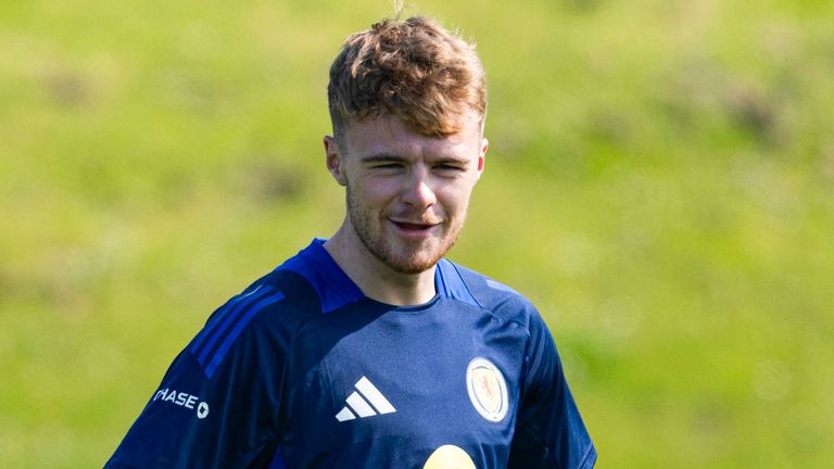 Tommy Conway is in Scotland's under-21 squad
