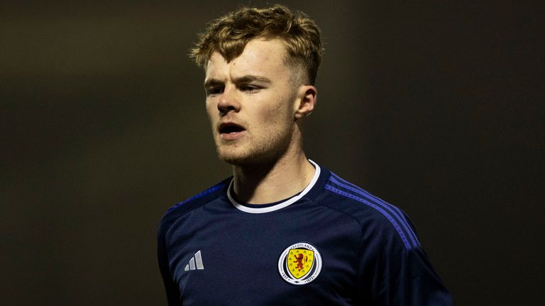 Tommy Conway is in Scotland's under-21 squad