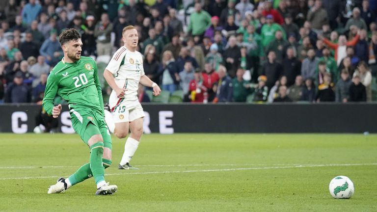 The result earned John O'Shea his first victory as interim manager, having previously drawn with Belgium and lost to Switzerland
