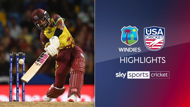 West Indies vs USA Highlights