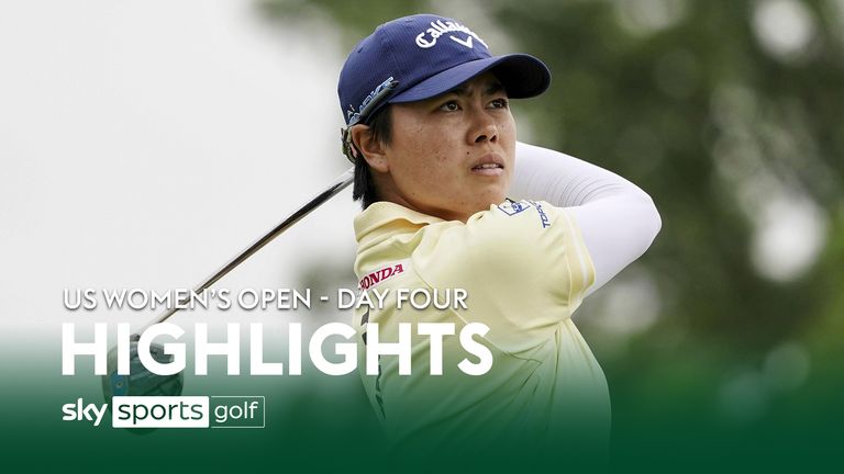 Highlights from day four of the 2024 US Women's Open at the Lancaster Country Club in Lancaster, Pennsylvania.