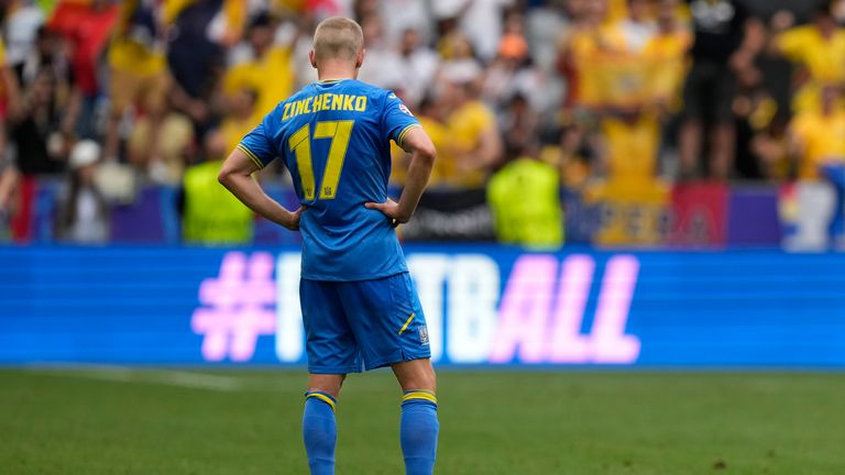 Ukraine increased its record number of games at the European Championship without playing a single clean sheet (12).  They also failed to score in 67% of their games at the EUROS (8/12), the highest of any country that has taken part in more than one edition