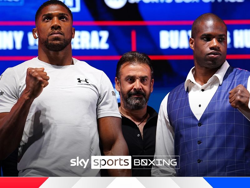 Ahead of their Wembley clash in September Anthony Joshua has downplayed rumours that he was previously hurt by Daniel Dubois during sparring