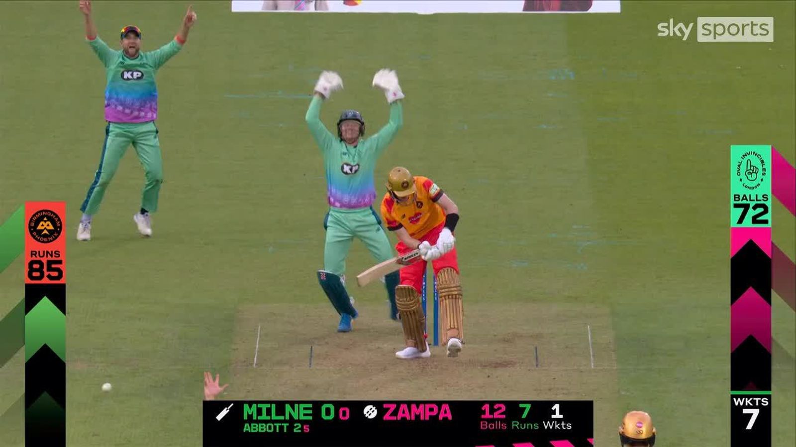 Adam Zampa takes three wickets in just seven balls! | Cricket News | Sky  Sports