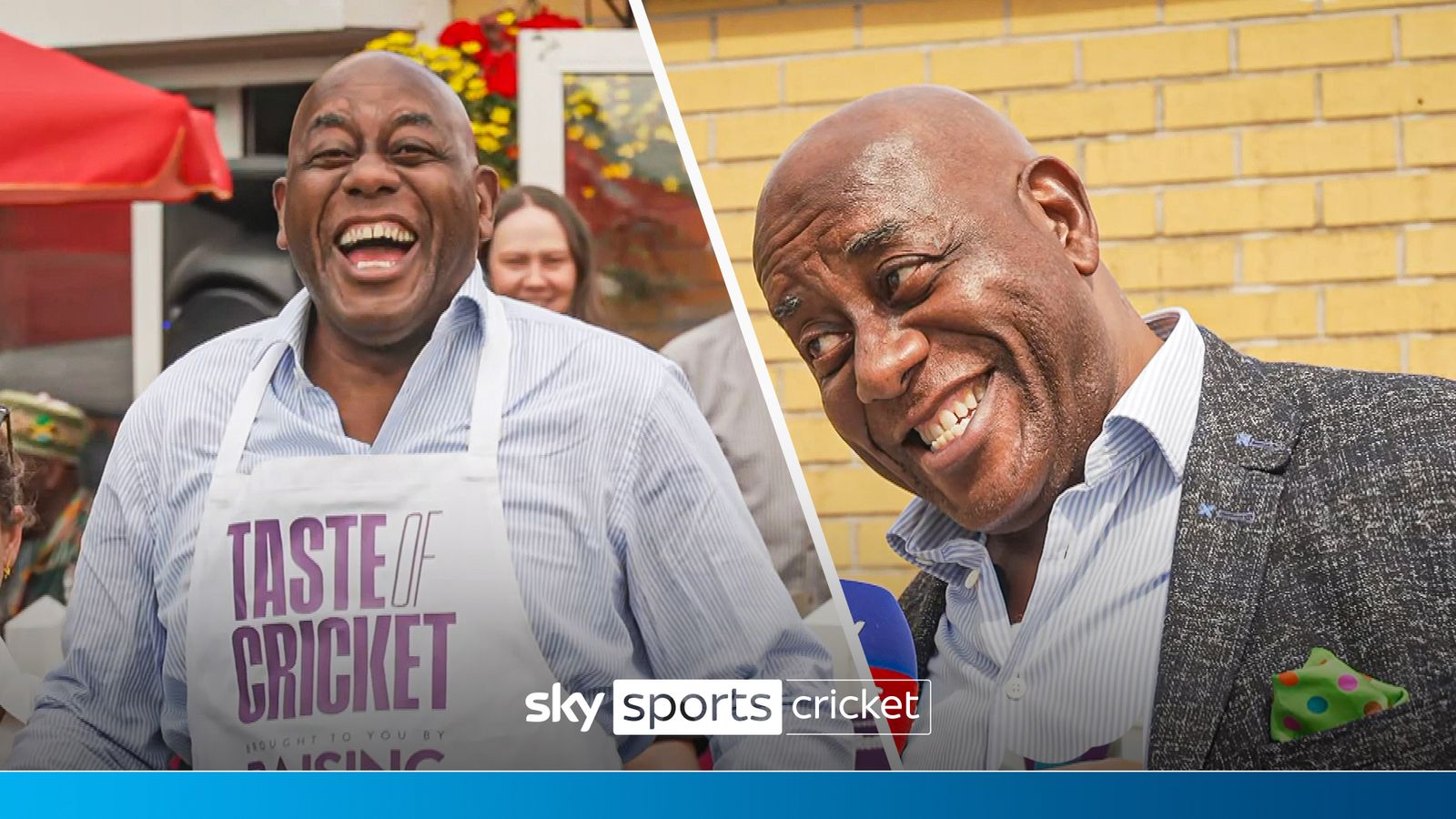 Black History Month: Ainsley Harriott serves up a special match tea for guests at ECB’s Taste of Cricket event