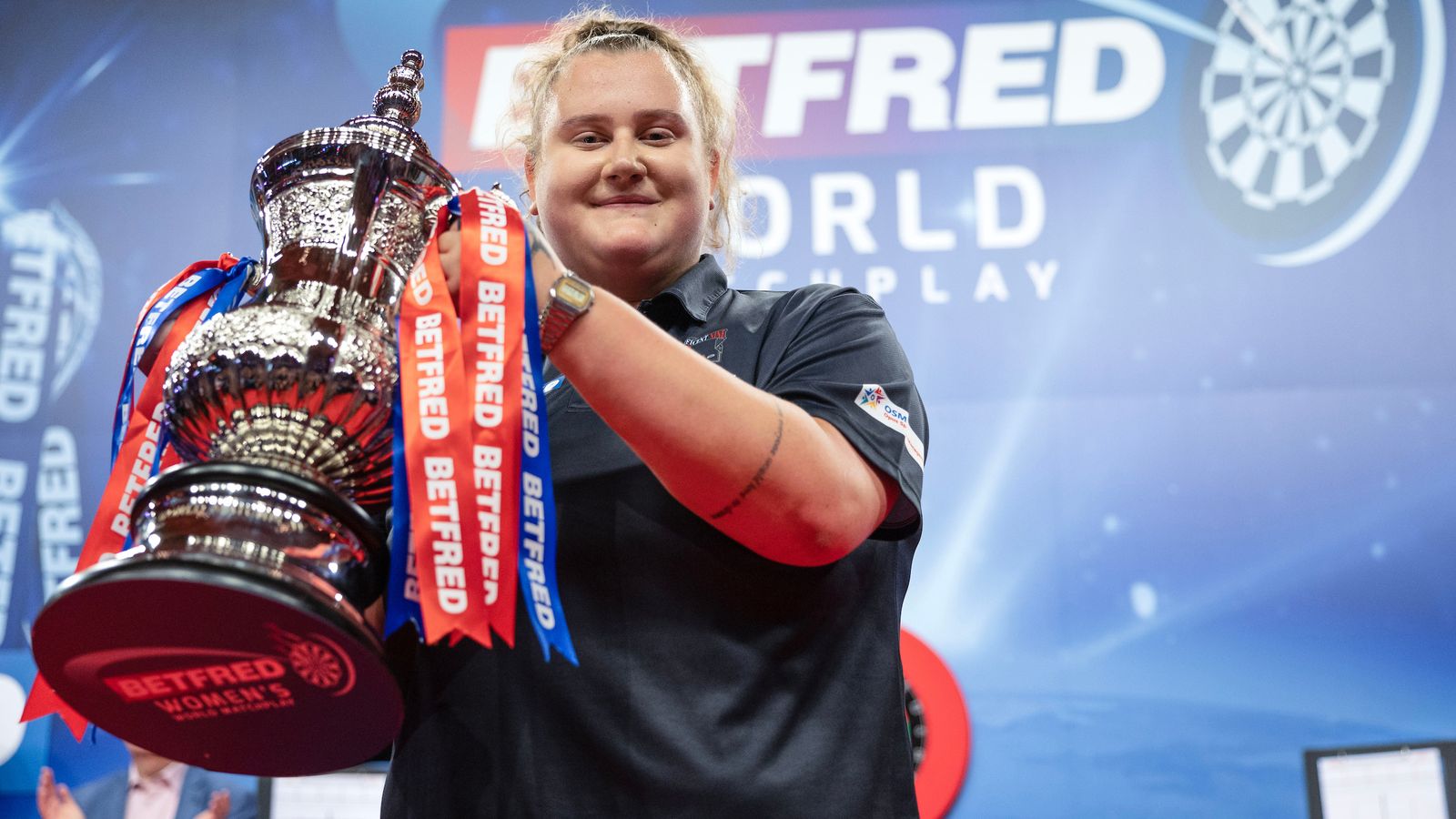 Women’s World Matchplay: Beau Greaves proves too good for Fallon Sherrock as she retains title in Blackpool