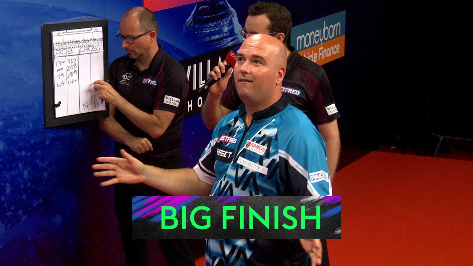 Rob Cross takes out big 144 checkout | Darts News | Sky Sports