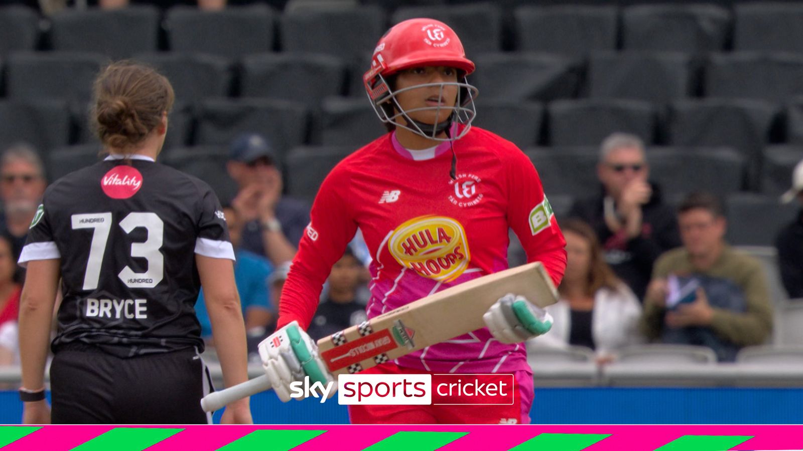 The Hundred Sophia Dunkley scores 69 not out from 47 balls as Welsh