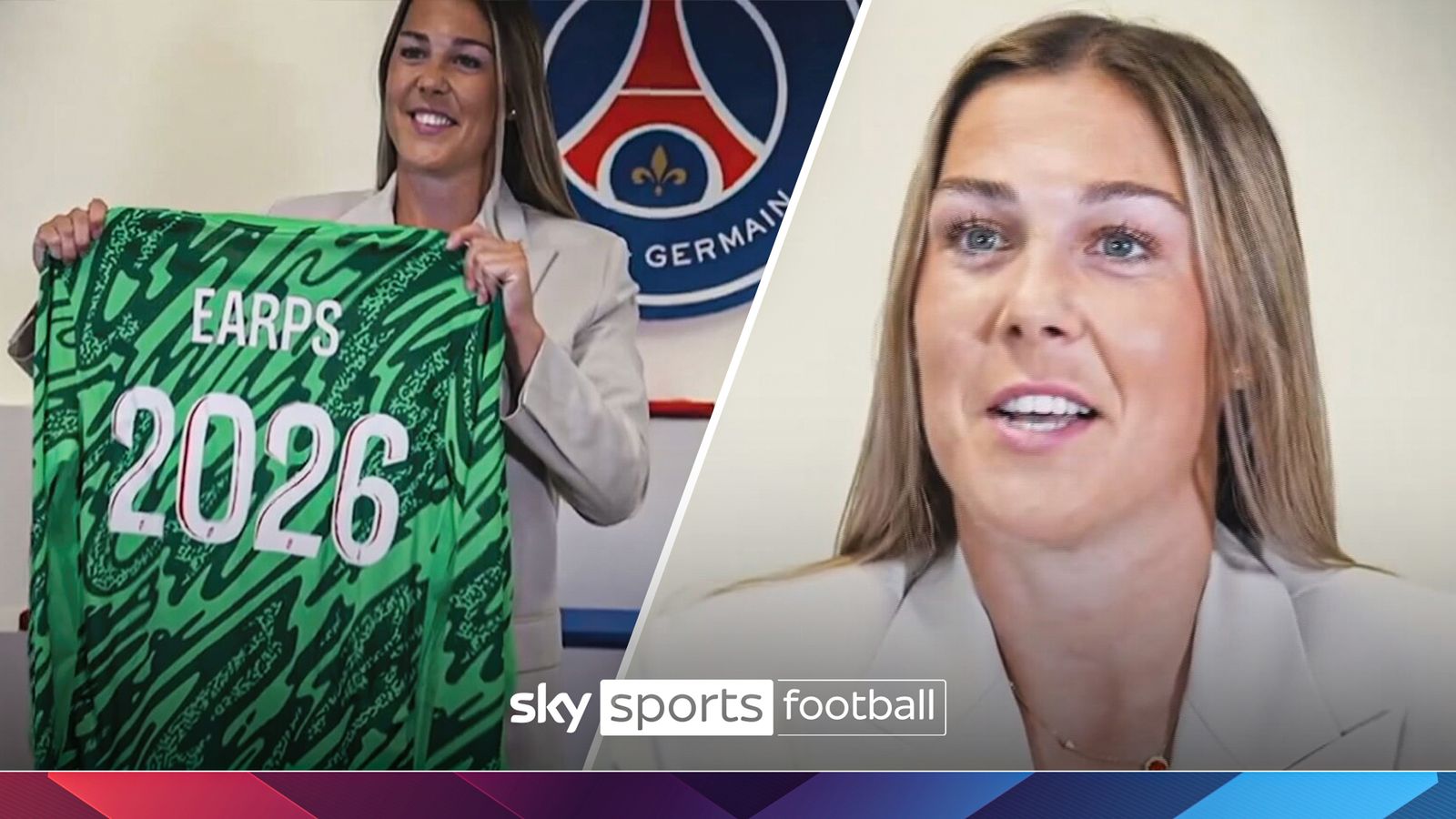 Mary Earps' first interview at PSG: The club match my ambition ...