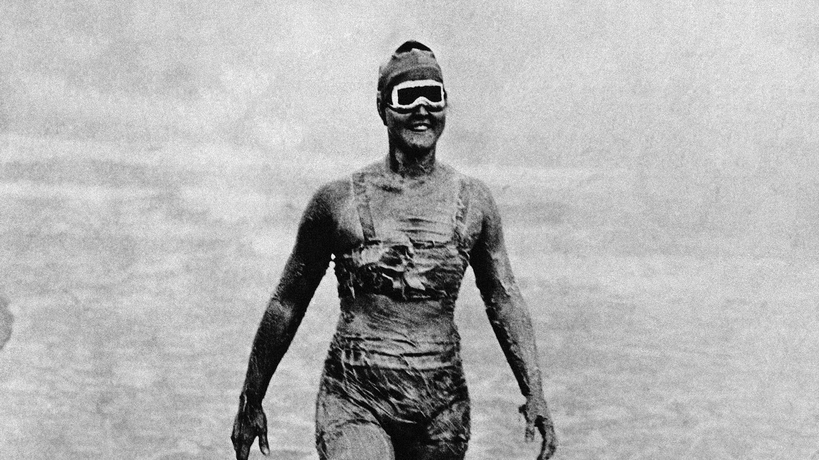 Trudy Ederle: American swimmer who became the first woman to swim the ...