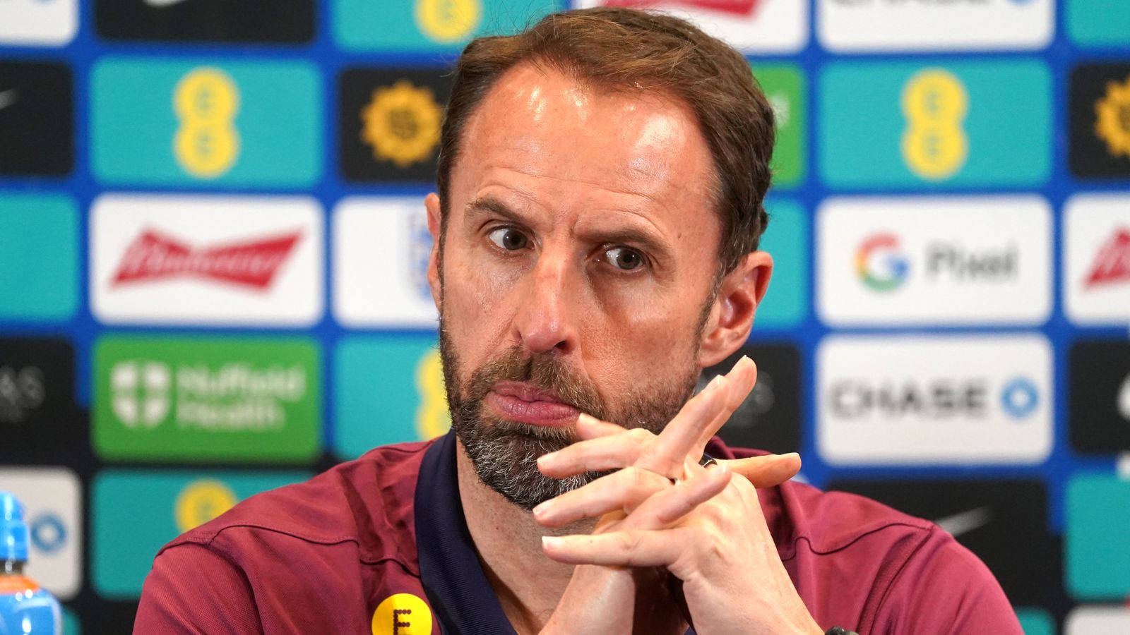 Gareth Southgate: England ready for Netherlands test after bonding over beers and Ed Sheeran at Euro 2024