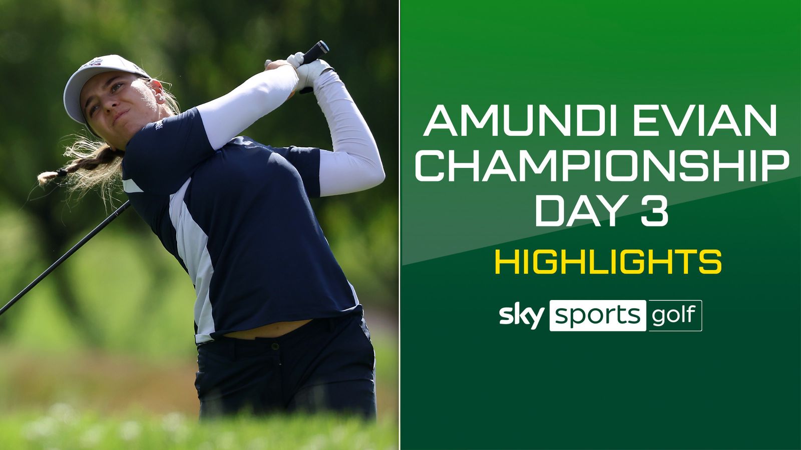 Evian Championship Stephanie Kyriacou holds oneshot lead as Gemma Dryburgh plays 27 holes in
