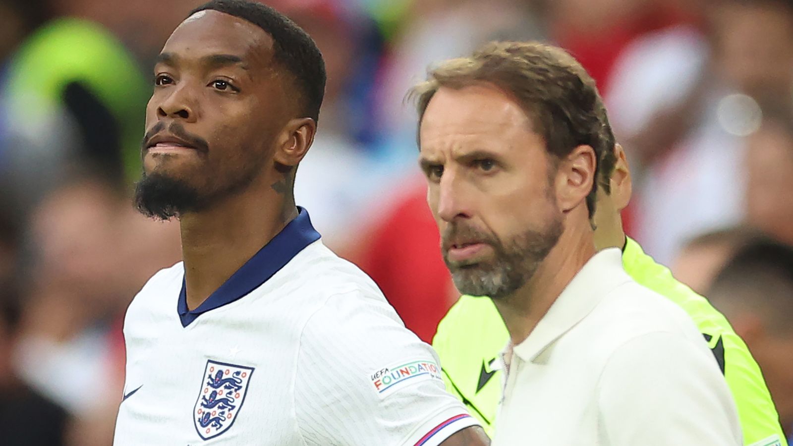 England’s Ivan Toney admits having the ‘hump’ with Gareth Southgate over late Slovakia substitution