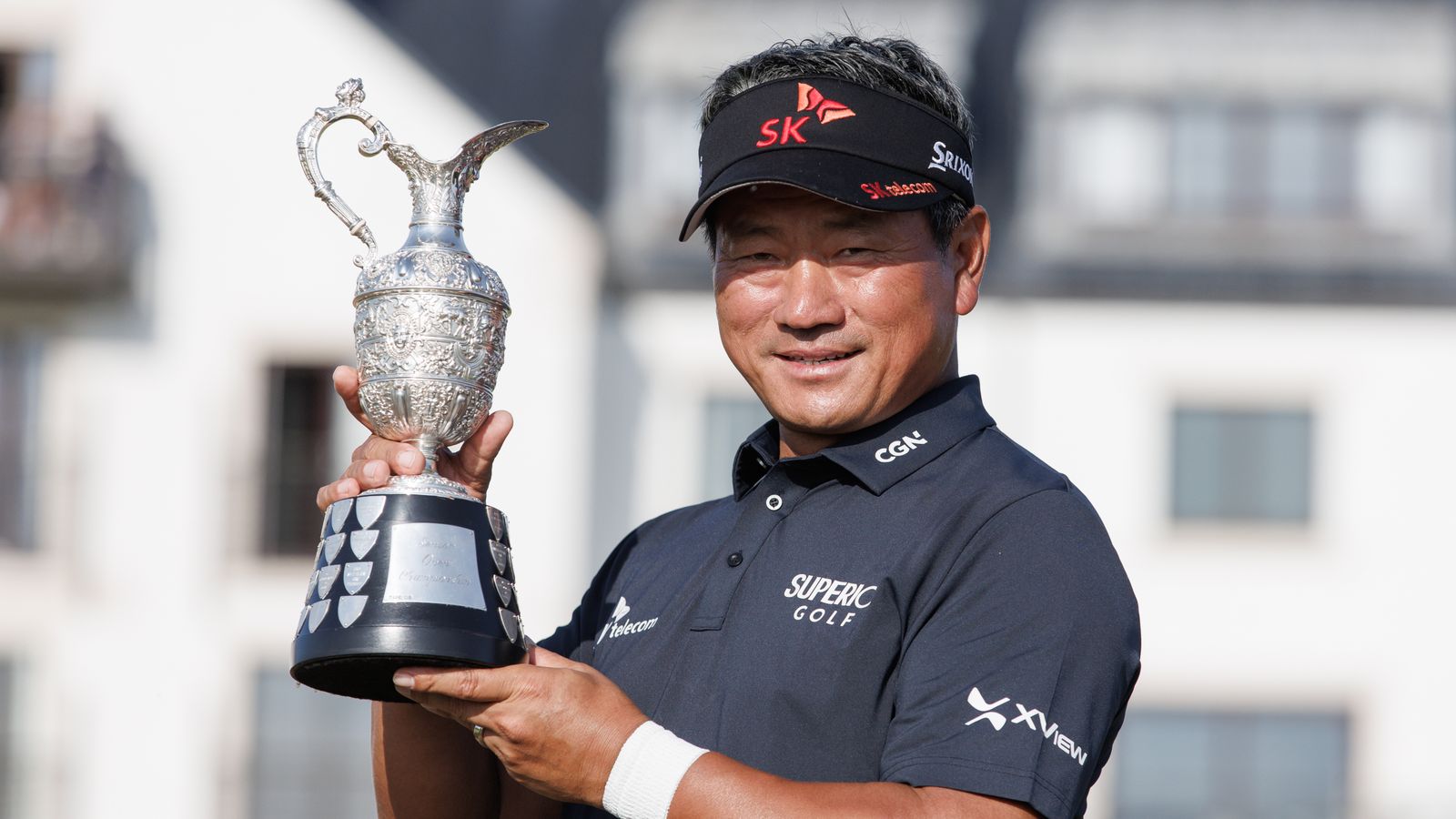 KJ Choi crowned Senior Open champion after two-stroke victory at Carnoustie