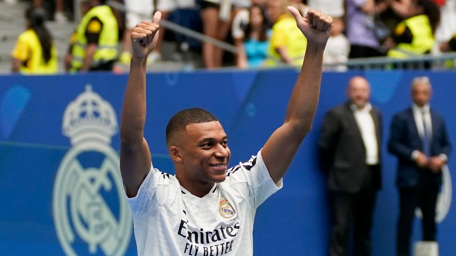 Real Madrid unveil Kylian Mbappe at a packed Bernabeu Stadium – I’ve dreamed of this day since I was a kid | Football News