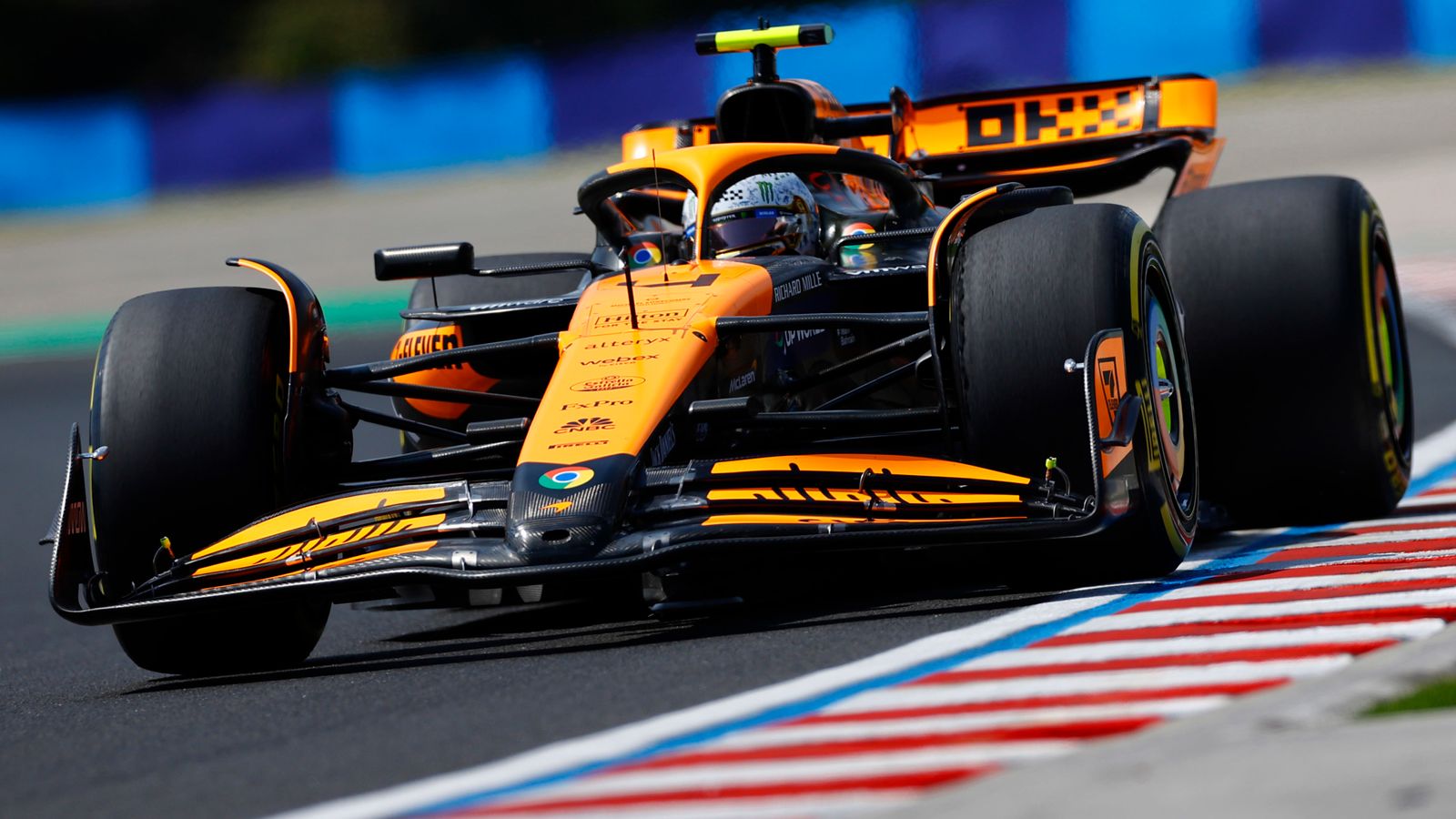 Hungarian GP: Lando Norris leads one-two for rapid McLaren in Practice Three as F1 rivals struggle | F1 News Hungarian GP: Lando Norris leads one-two for rapid McLaren in Practice Three as F1 rivals struggle | F1 News