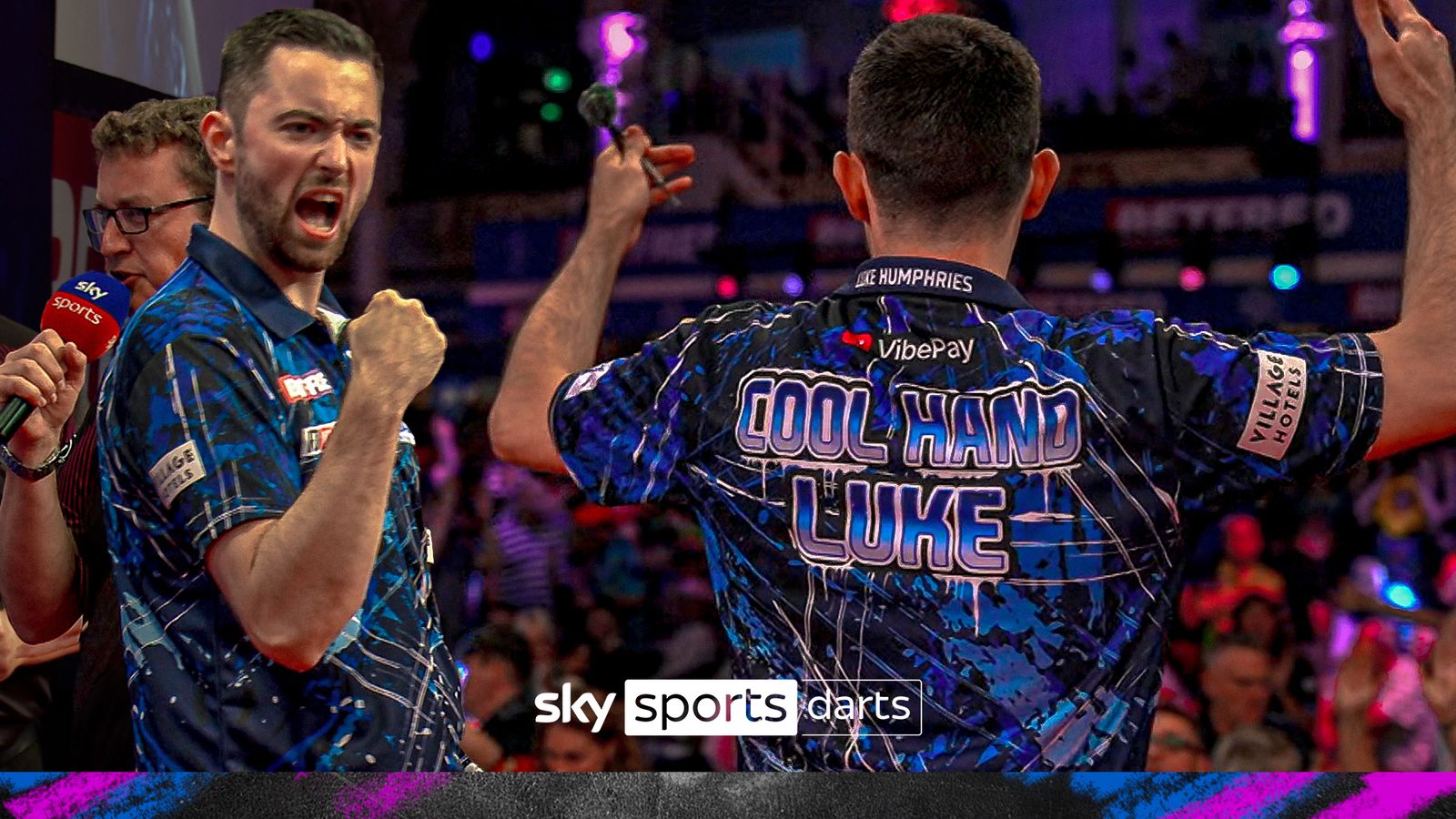 World Matchplay Darts: Nathan Aspinall survives scare as Luke Humphries ...