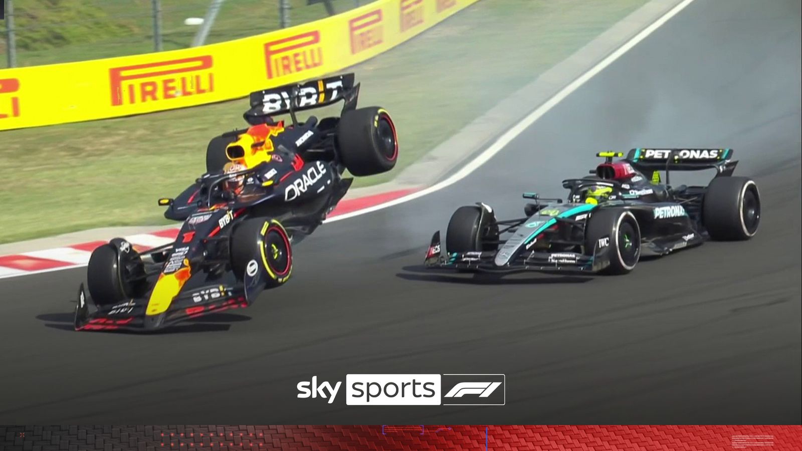 Hungarian GP: Max Verstappen and Lewis Hamilton collide! | F1 News ...