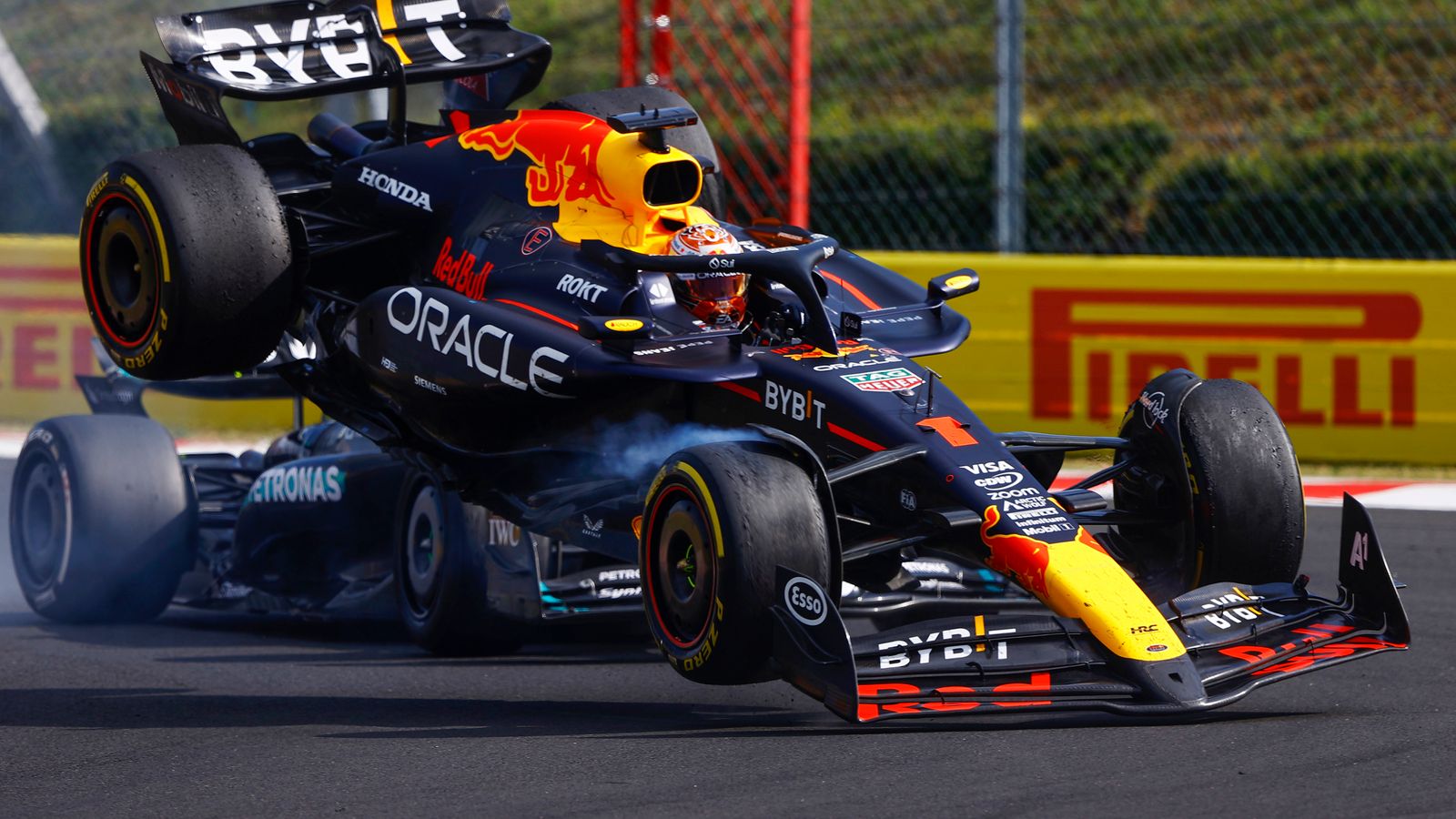 Hungarian GP: Max Verstappen, Lewis Hamilton escape stewards’ penalty for dramatic F1 collision