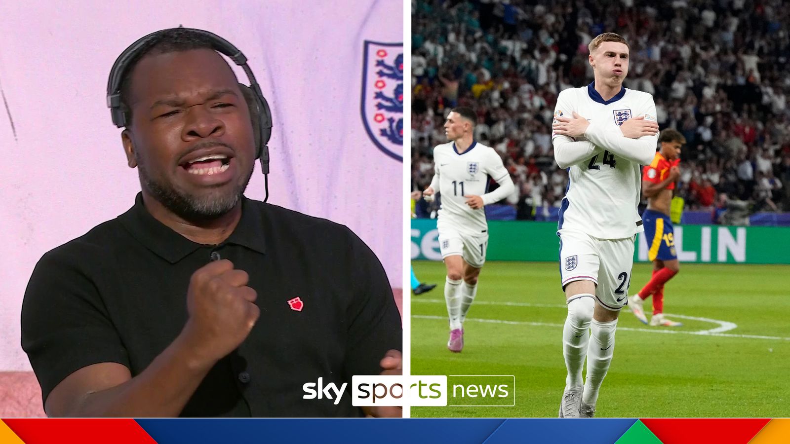 'That's why they call him Cold Palmer' Aaron McLean goes wild for Cole Palmer equaliser