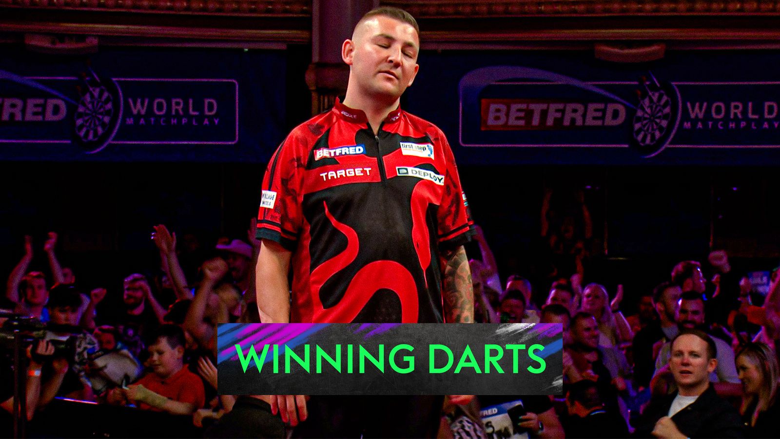 World Matchplay Darts: Nathan Aspinall Survives Luke Woodhouse Scare ...