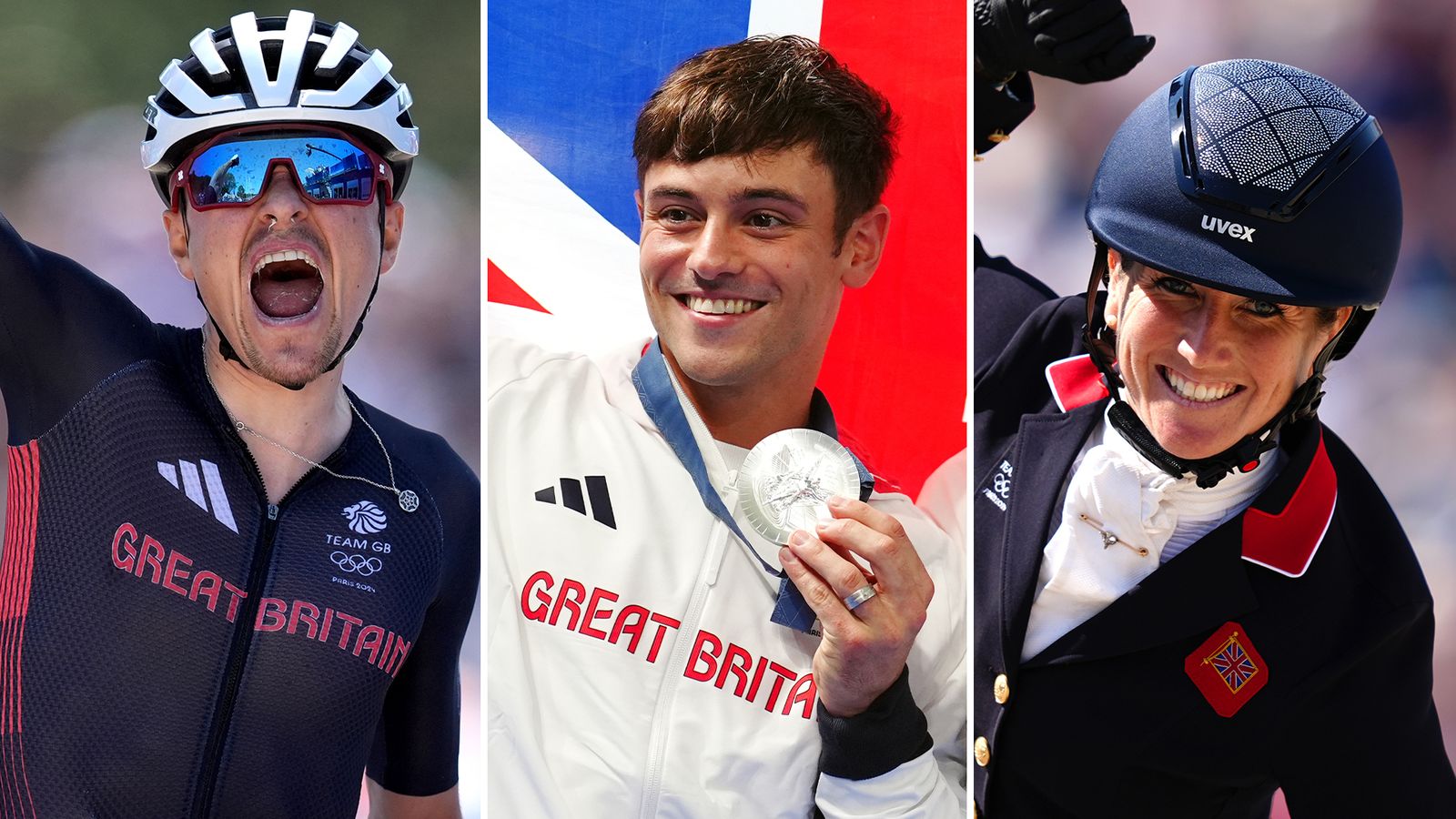 Olympics 2024: Tom Daley takes diving silver for Team GB, Tom Pidcock wins epic mountain biking gold after eventing triumph