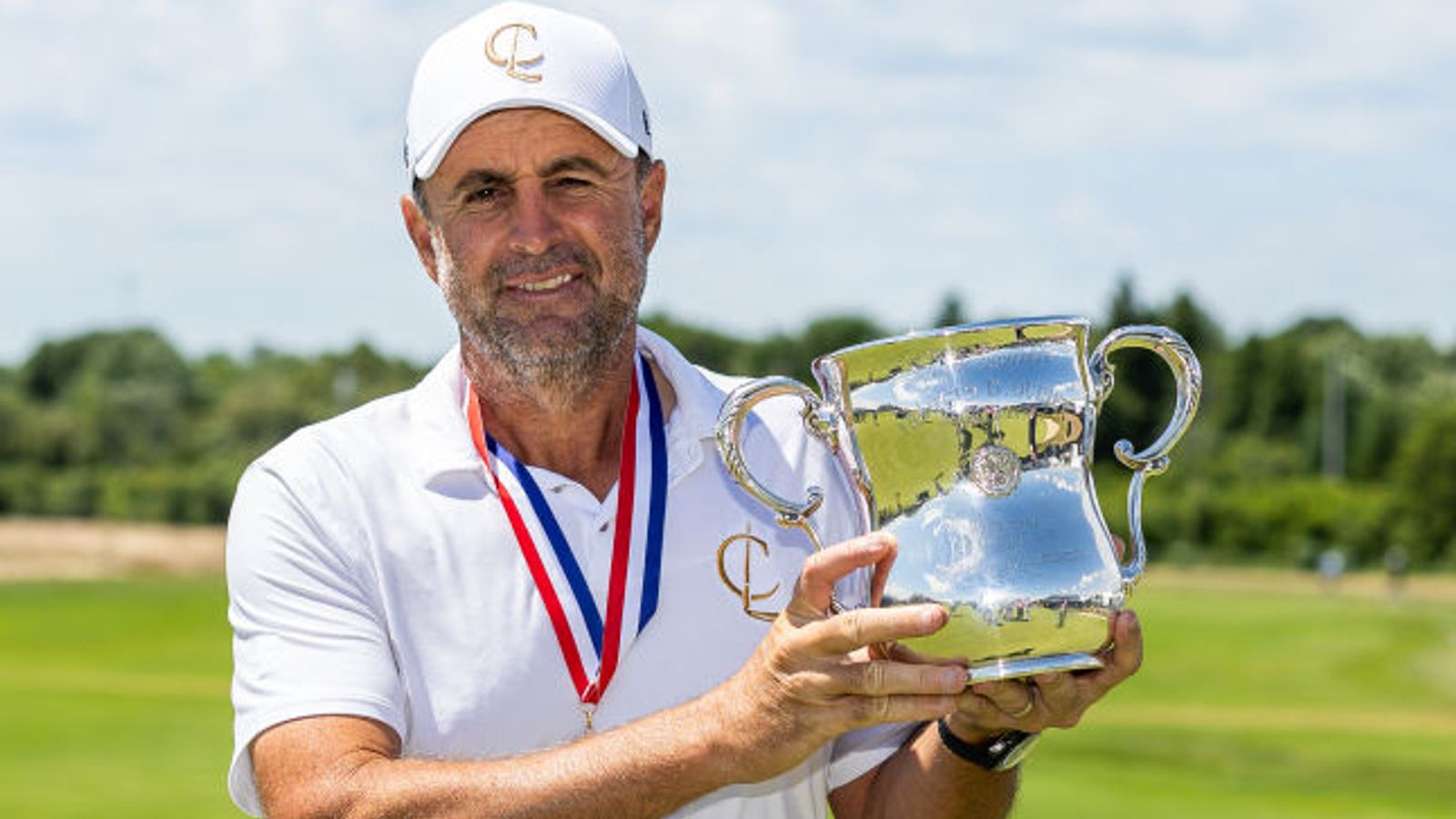 US Senior Open: England’s Richard Bland wins second consecutive major on fourth play-off hole