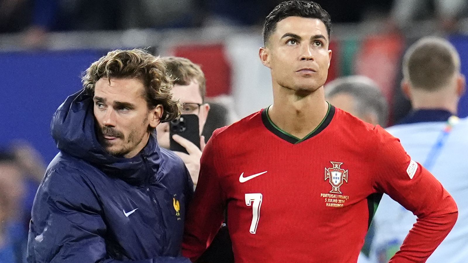 Altos e baixos nas quartas de final do Euro 2024: o tempo de Cristiano Ronaldo em grandes torneios por Portugal acabou após a derrota para a França?  |  Notícias de futebol