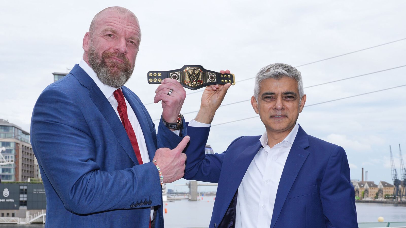 Sadiq Khan holds talks with Triple H to bring WrestleMania to London