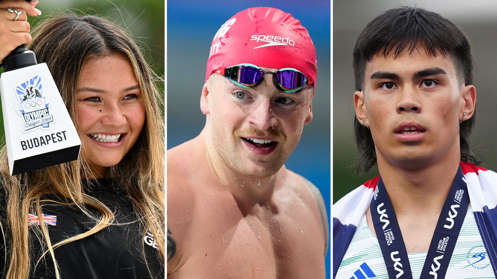 Team GB at Paris 2024 Olympics Helen Glover, Keely Hodgkinson, Adam