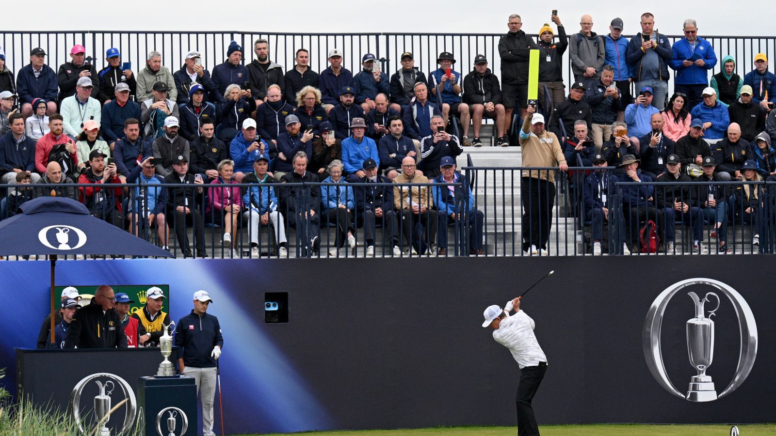 The Open: McIlroy in early action on day one LIVE!