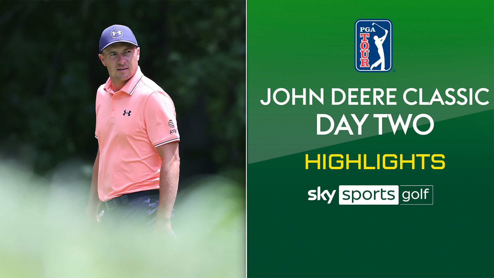 Rai leads as Spieth makes cut | John Deere Classic, day two highlights