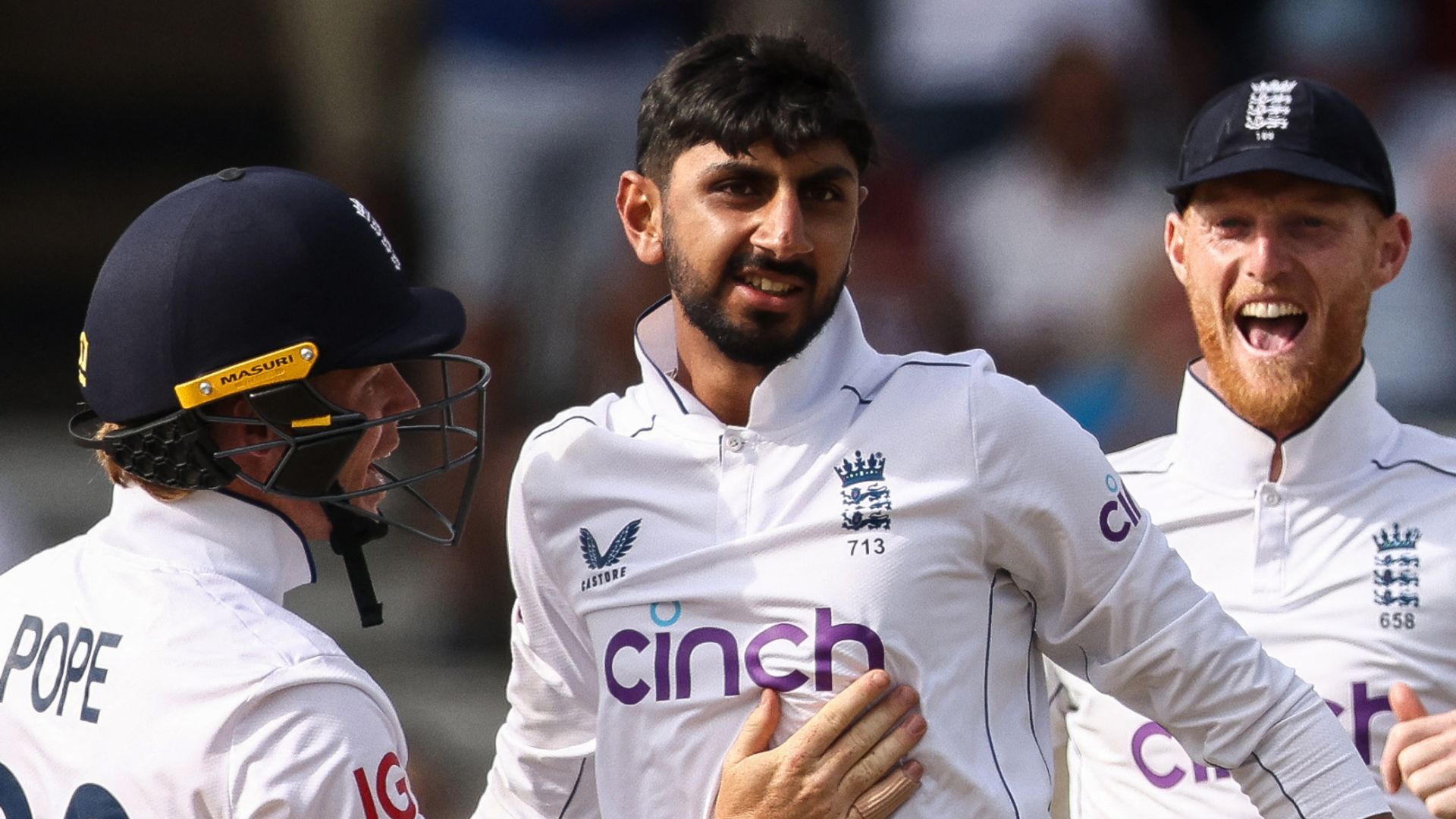 Bashir spins England to second Test and series win over West Indies