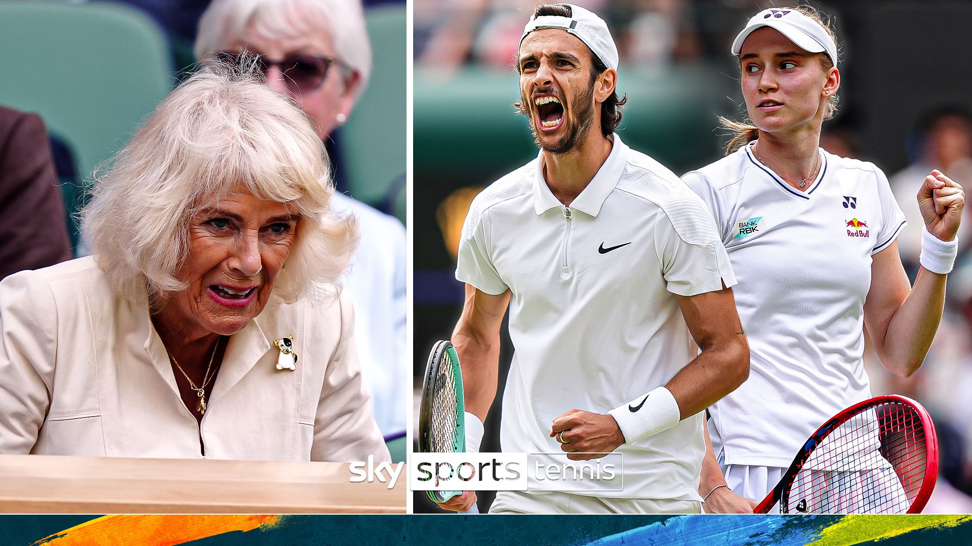Queen Camilla watches on as semi-finals are set | Best of Wimbledon Day Ten