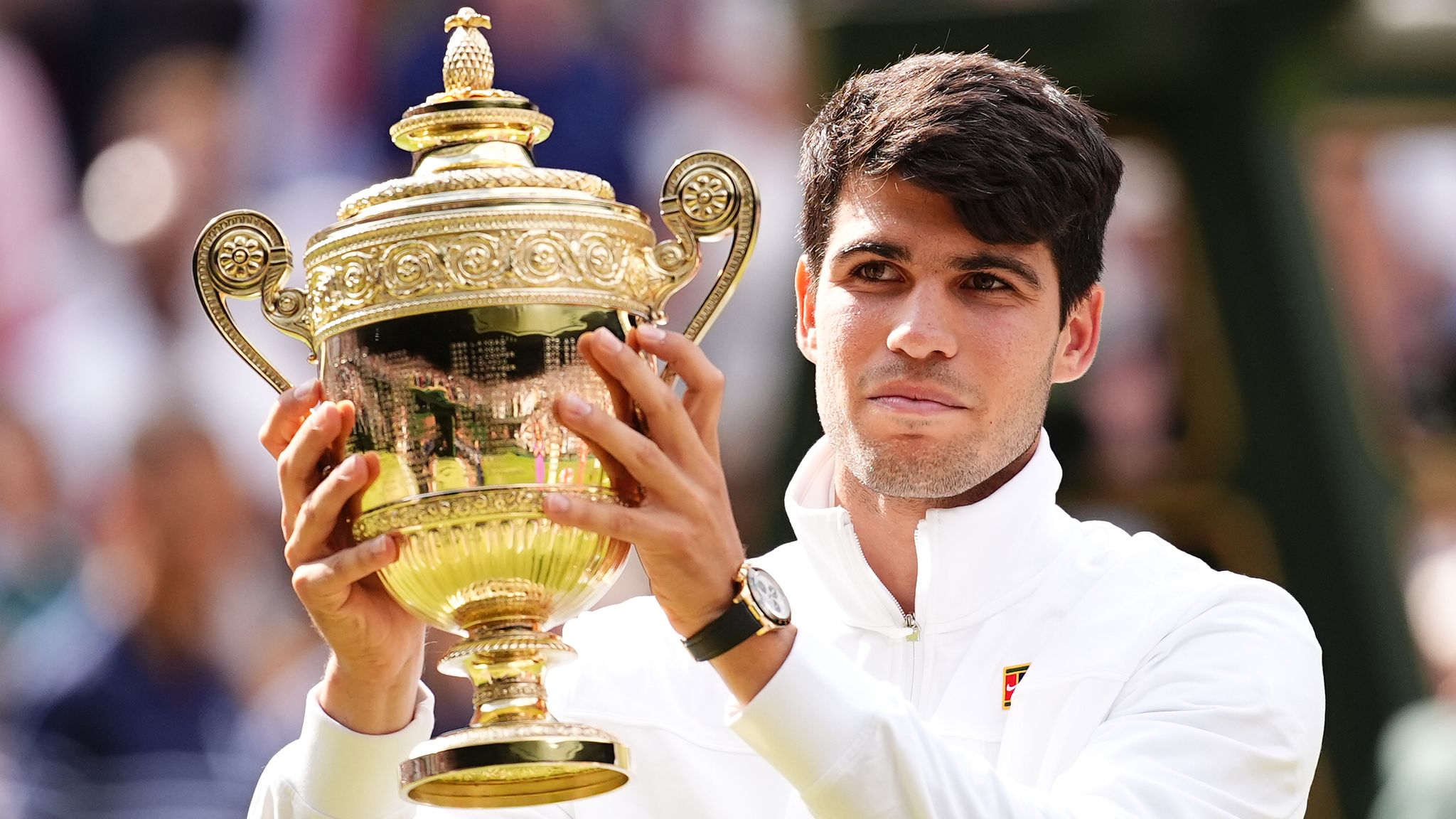 Wimbledon: Carlos Alcaraz bullies Novak Djokovic to win his second straight  title at All England Club | Tennis News | Sky Sports