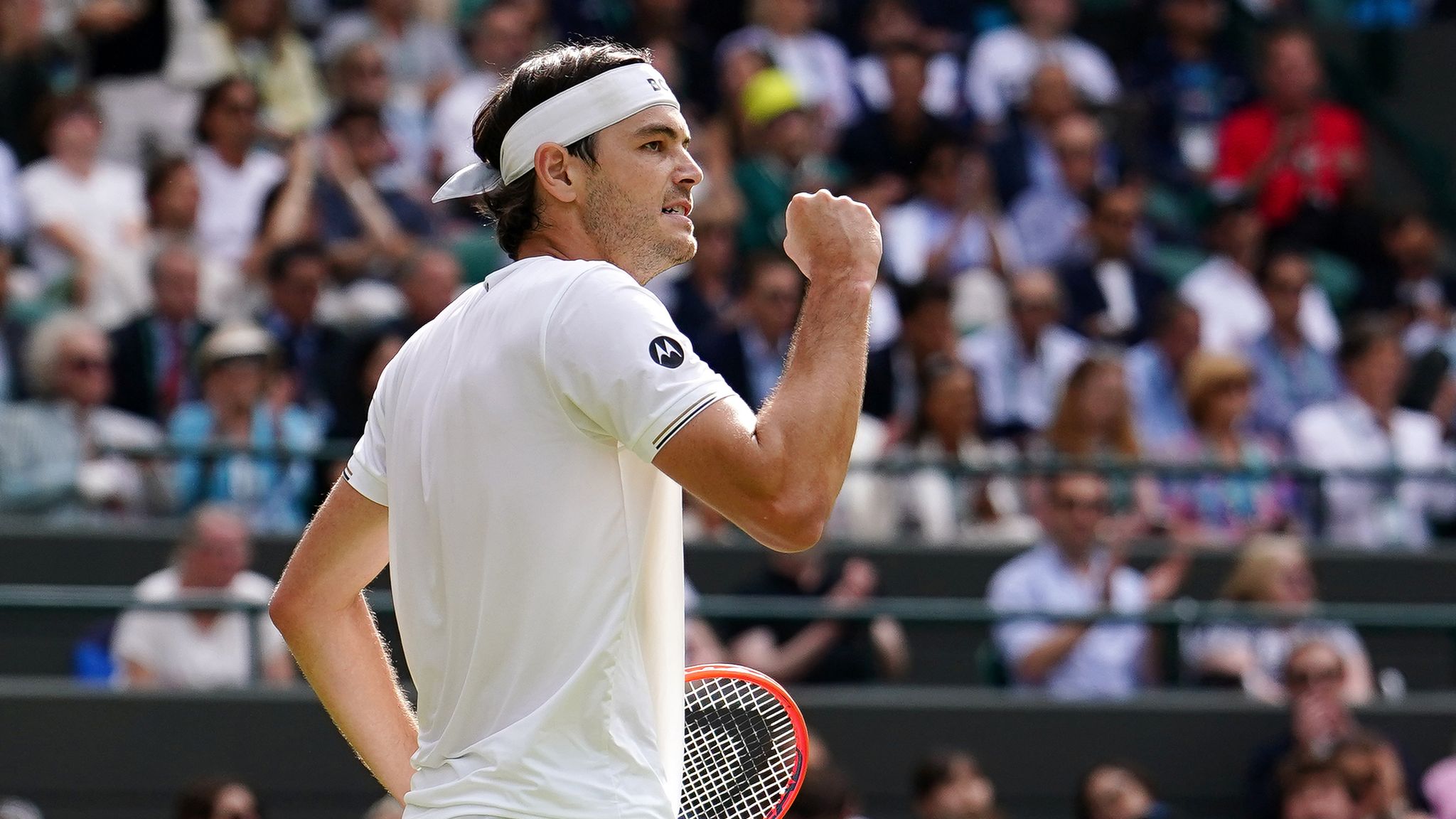 Wimbledon: Lorenzo Musetti fights back to beat Taylor Fritz and set up ...