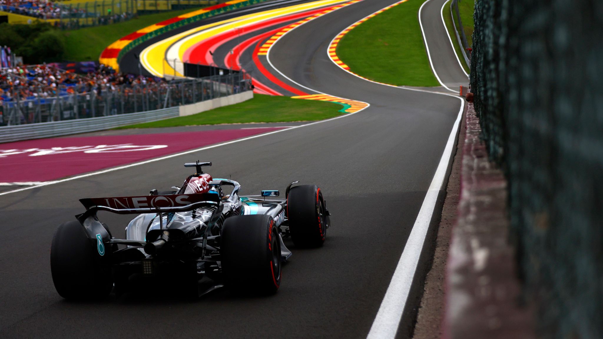 Belgian GP: Max Verstappen makes eye-catching Practice One start but ...