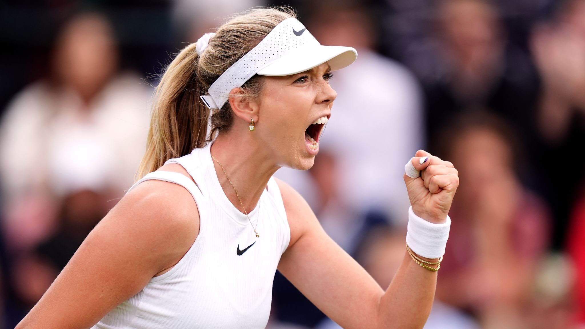 Wimbledon Katie Boulter sets up allBritish clash with Harriet Dart after surviving firstround