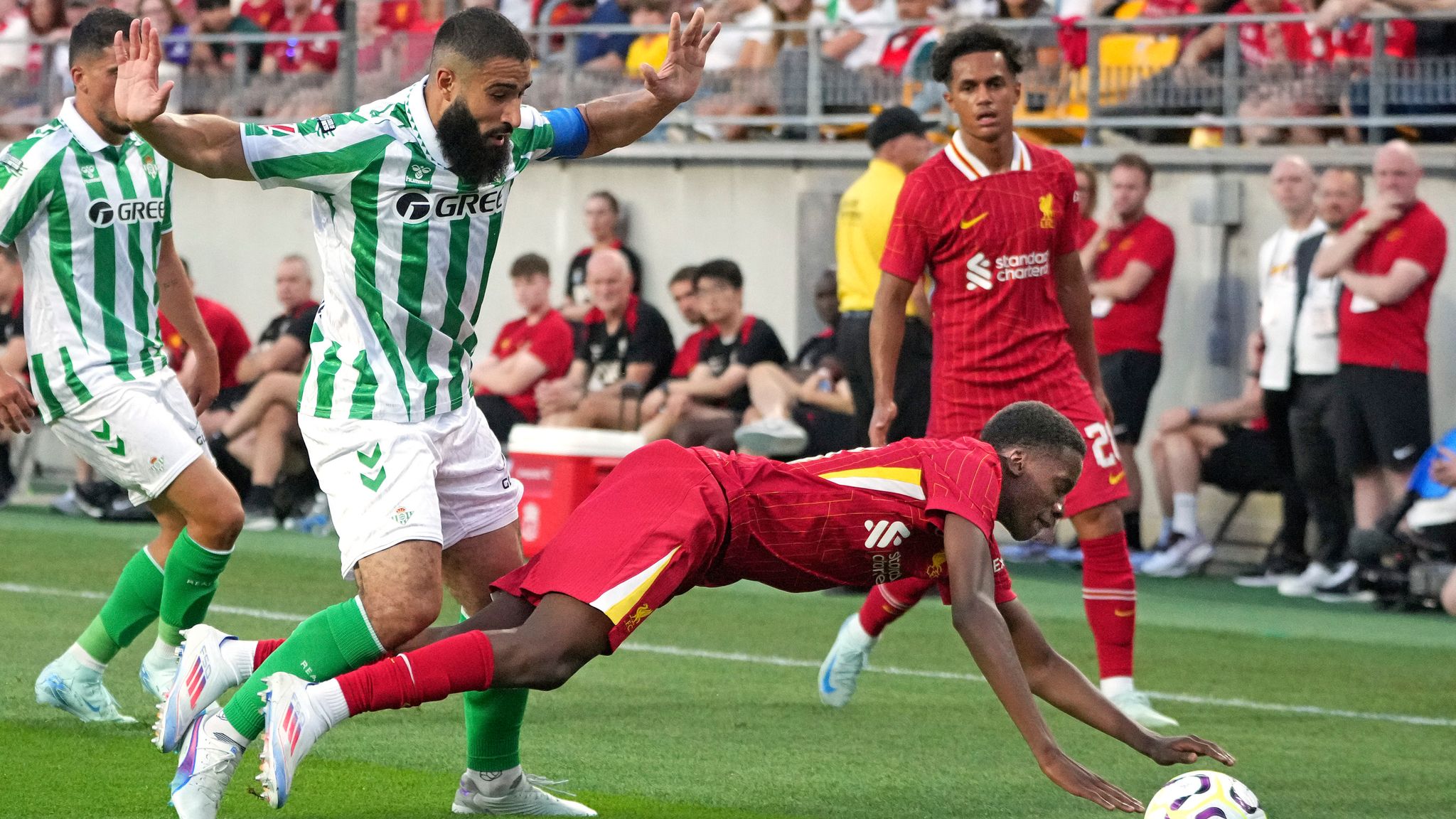 Arne Slot's Liverpool evolution begins with victory over Real Betis and ...