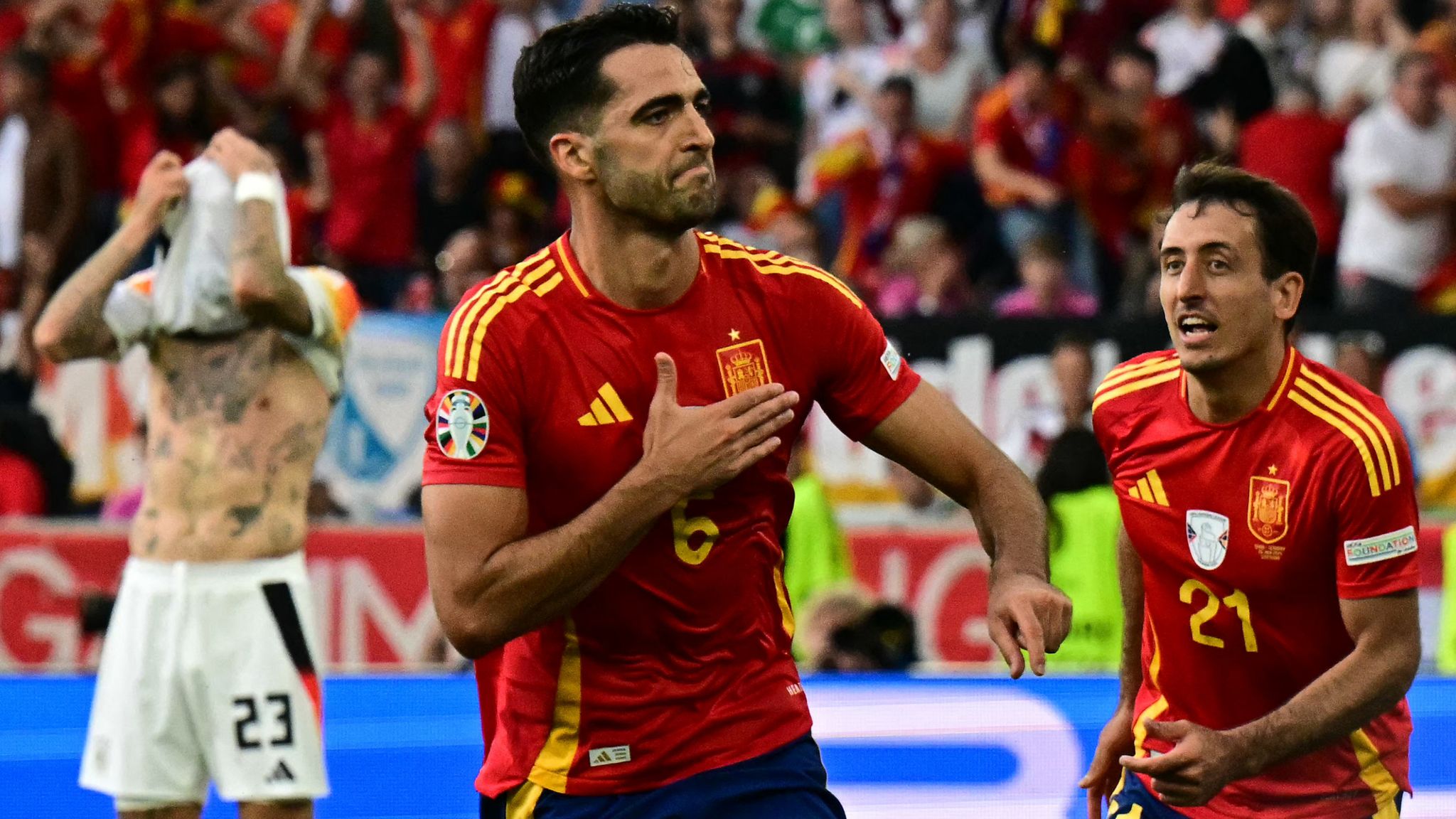 Euro 2024 – Spain 2-1 Germany (aet): Mikel Merino&rsquo;s 119th-minute 